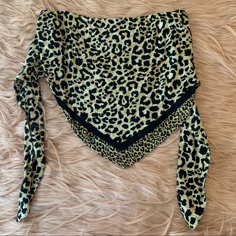 SOLD! Crop Bandana Tank with Tie Back